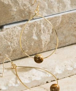 Urbanista Natural Stone Teardrop Earring Earrings