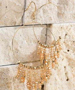 Urbanista Tassel Chandelier Earrings