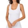 Zenana The Cadence Tank - White 1 Zenana The Cadence Tank - White