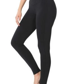 Zenana Leggings The Jena Legging In Black