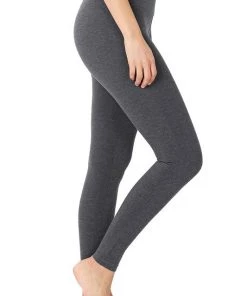 Zenana The Jena Legging In Charcoal Leggings