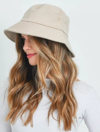 Queens Lane Bucket Hat In Tan 3 Queens Lane Bucket Hat In Tan