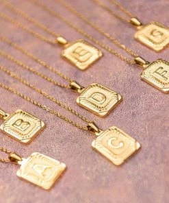 Dylan Jewelry Initial Necklace