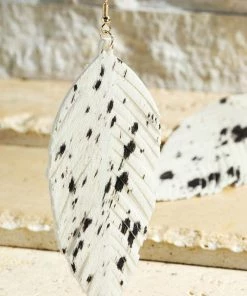 Urbanista Dalmatian Leather Earring Earrings
