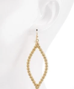 Urbanista Twisted Rope Earring In Silver