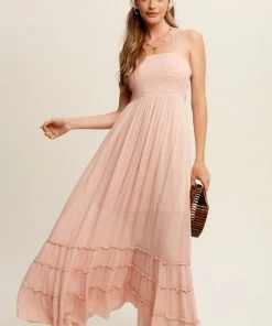 Listicle The Cadence Dress In Blush Dresses