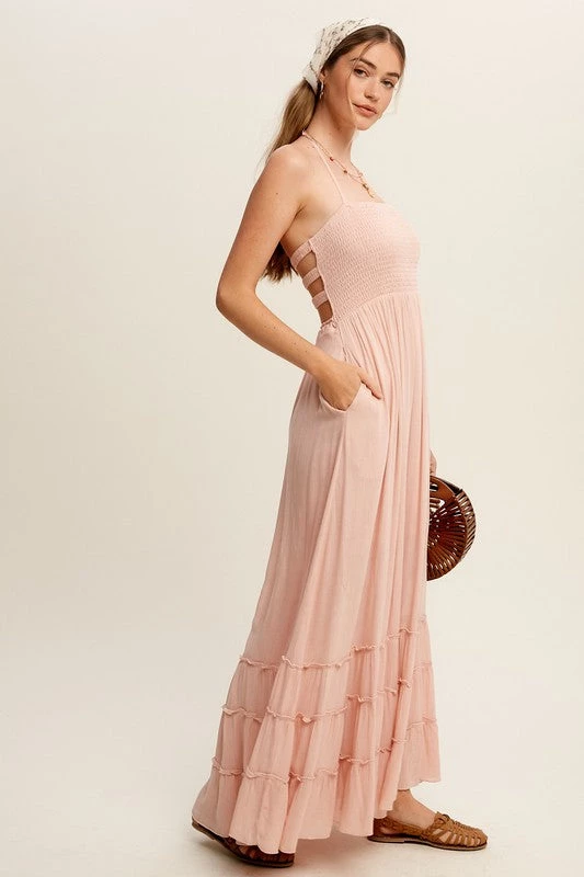 Listicle The Cadence Dress In Blush Dresses 3 Listicle The Cadence Dress In Blush Dresses