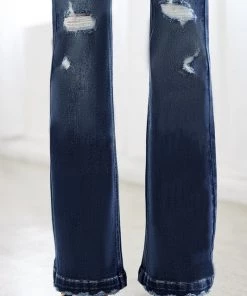 New Arrivals KANCAN Midrise Distressed Flare