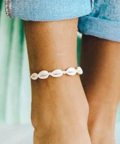 Pura Vida Knotted Cowies Anklet Bracelets