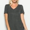 A.gain The Cameron Tee In Charcoal
