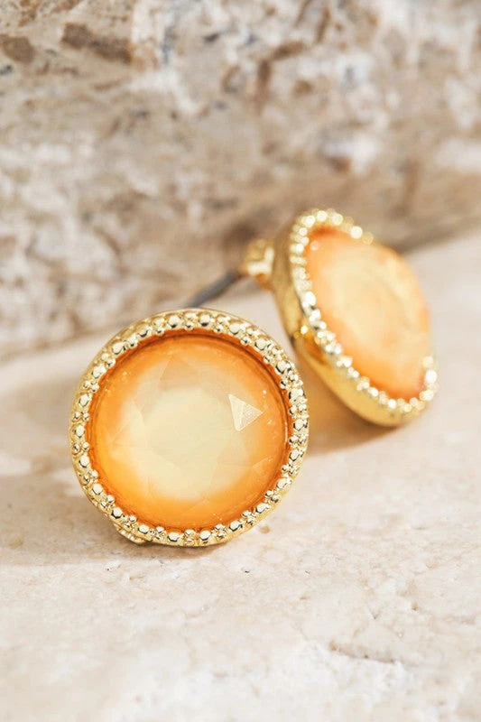 Urbanista Glass Post Earring 6 Urbanista Glass Post Earring