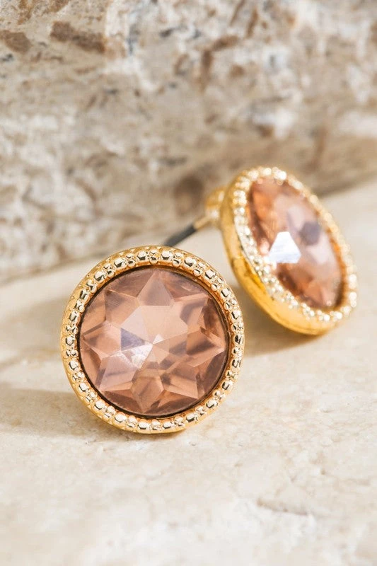 Urbanista Glass Post Earring 9 Urbanista Glass Post Earring