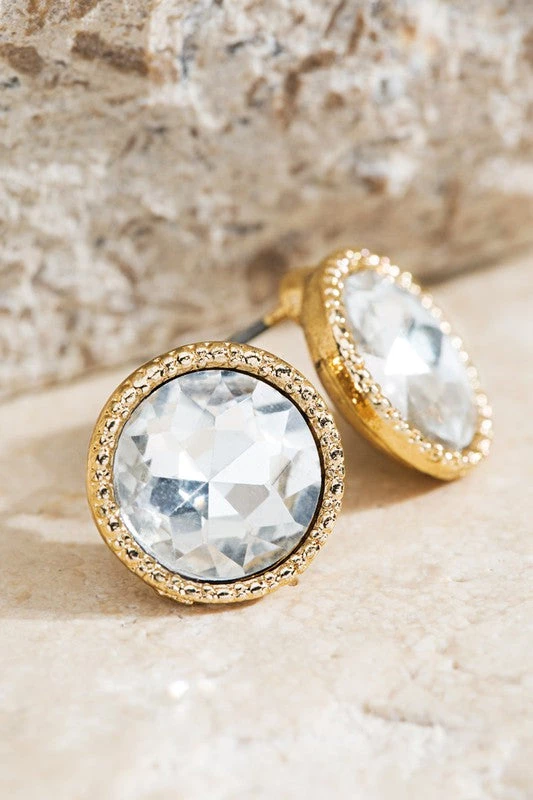 Urbanista Glass Post Earring 3 Urbanista Glass Post Earring