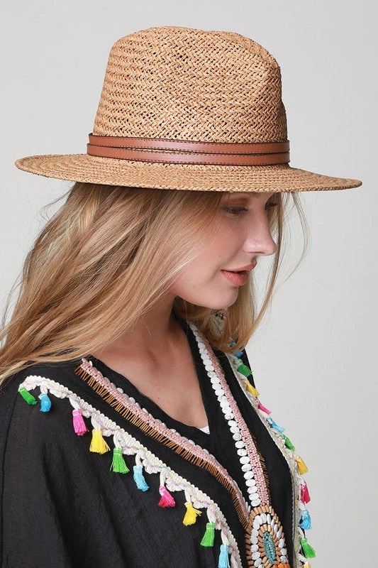 Urbanista Hats The Margo Panama Hat In Light Brown 4 Urbanista Hats The Margo Panama Hat In Light Brown