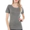 Cielo The Devon Pullover In Grey Tops