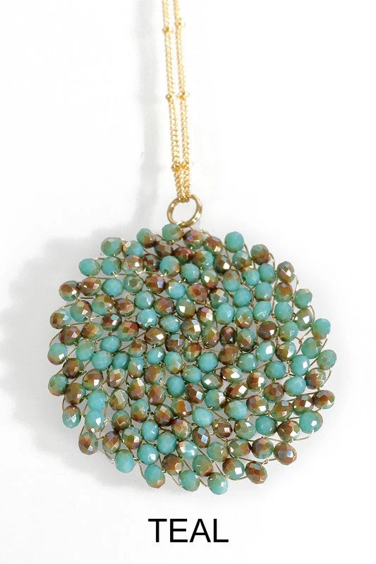 Urbanista The Valeria Necklace - Teal 3 Urbanista The Valeria Necklace - Teal