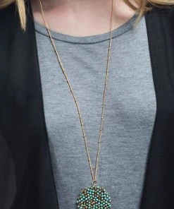 Urbanista The Valeria Necklace - Teal 5 Urbanista The Valeria Necklace - Teal