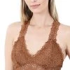 Zenana Bralettes Blakely Bralette In Deep Camel