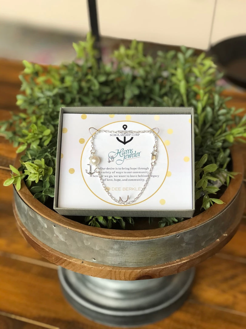 Harris Jeweler Hope Scholarship Anchor Bracelet 3 Harris Jeweler Hope Scholarship Anchor Bracelet