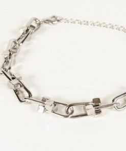 Pretty Simple Bracelets Silver Chain Link Bracelet