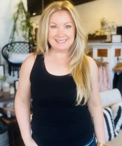 Zenana Our Favorite Racer Back Tank In Black