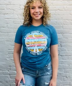 Kissed A Dark Desert Highway Graphic Tee