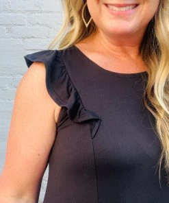 Ninexis New Arrivals The Wrenley Pullover - Black