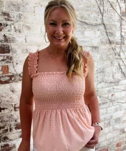 Bibi The Jen Tank In Peach