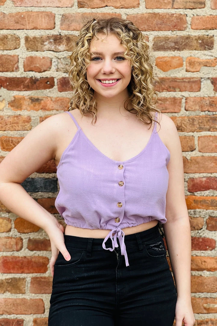 Style Rack Lavender Cropped Tank 3 Style Rack Lavender Cropped Tank