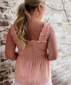 Bibi The Jen Tank In Peach