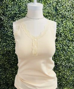 Ps Kate Tops Lace Cami In Natural