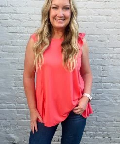 Ninexis The Wrenley Pullover - Coral