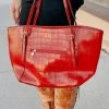 Accity Plaid Tote Bag Handbags & Purses