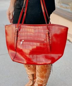 Accity Plaid Tote Bag Handbags & Purses