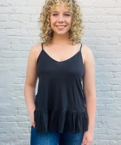 Ninexis The Clover Tank Top - Black