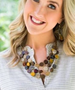 Anju Omala Autumn Circular Necklace