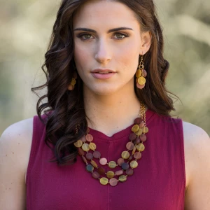 Anju Anju Artisan Jewelry Omala Citrus Circular Necklace 3 Anju Anju Artisan Jewelry Omala Citrus Circular Necklace