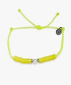 Bracelets Pura Vida Neon Moon Yellow